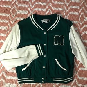 Forever21 letterman jacket